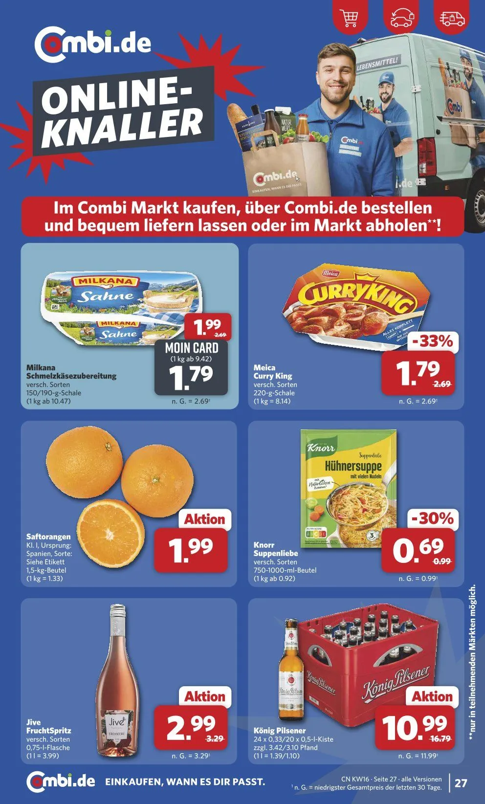 Combi Angebote von 13. April bis 18. April 2026 - Prospekt seite 31