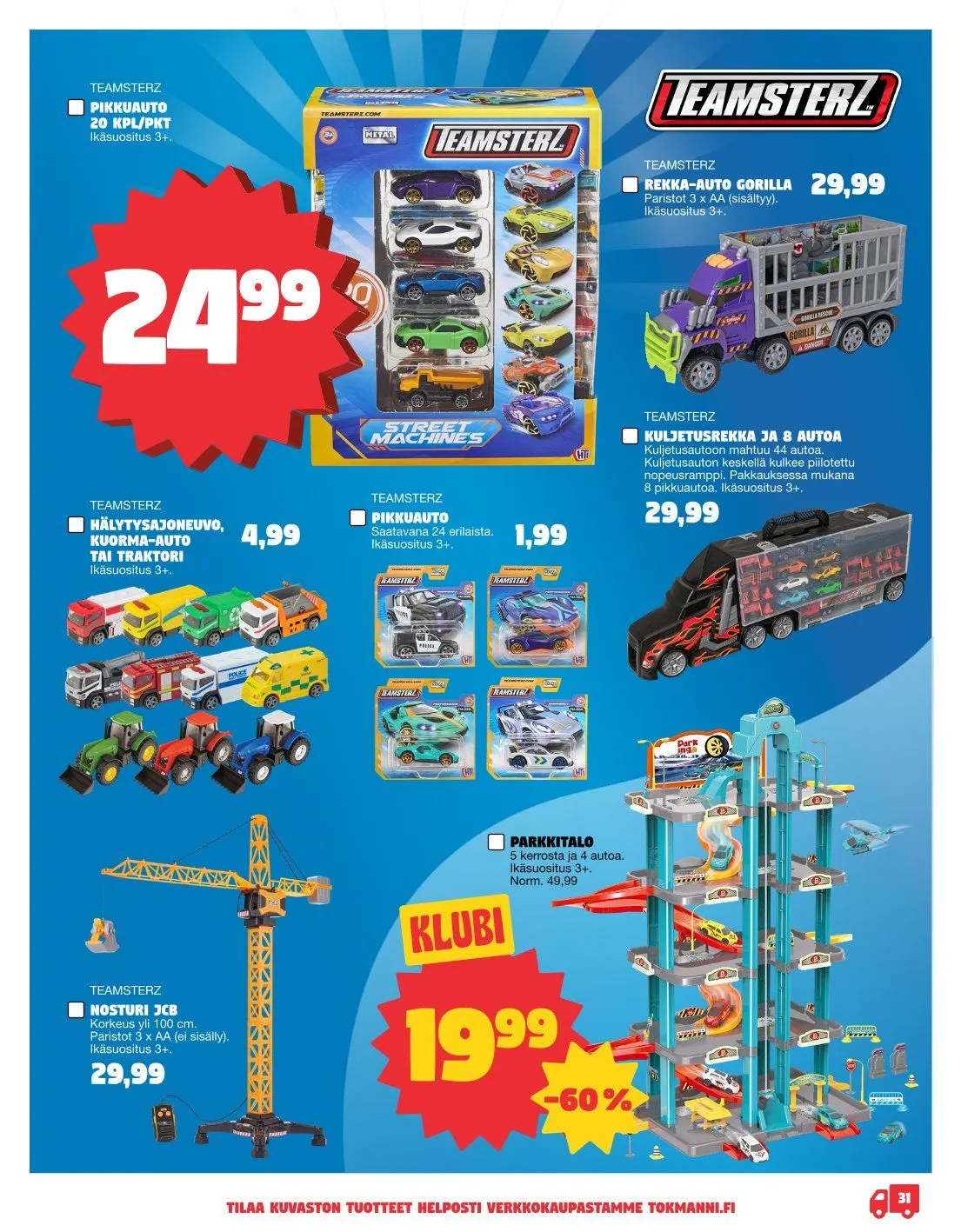  Tokmanni Tarjoukset voimassa alkaen 3. marraskuuta - 24. joulukuuta 2025 - Tarjouslehti sivu 31