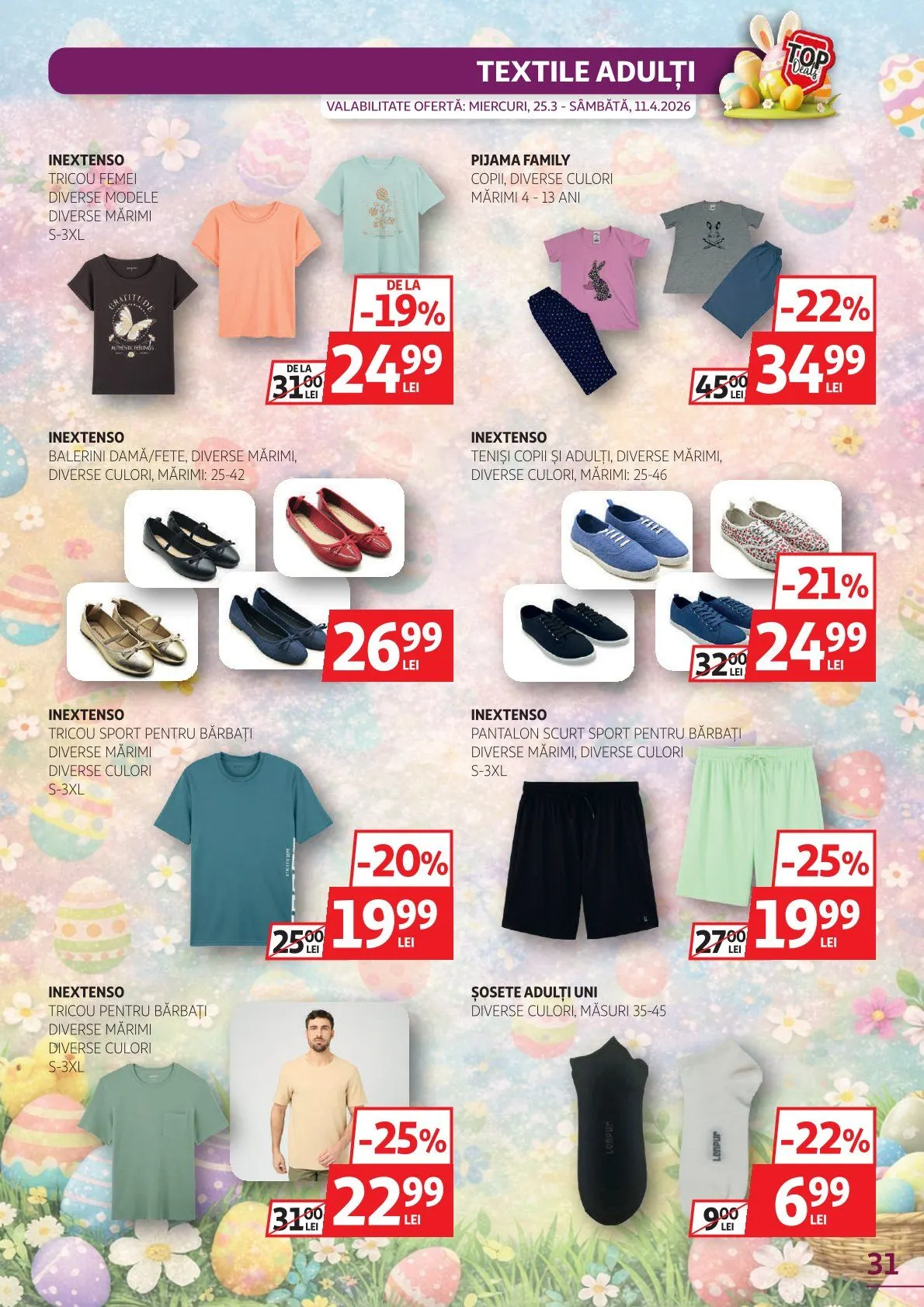 Catalog Ofertă de neratat specială Auchan de la 25 martie până la 11 aprilie 2026 - Revista Pagina 31