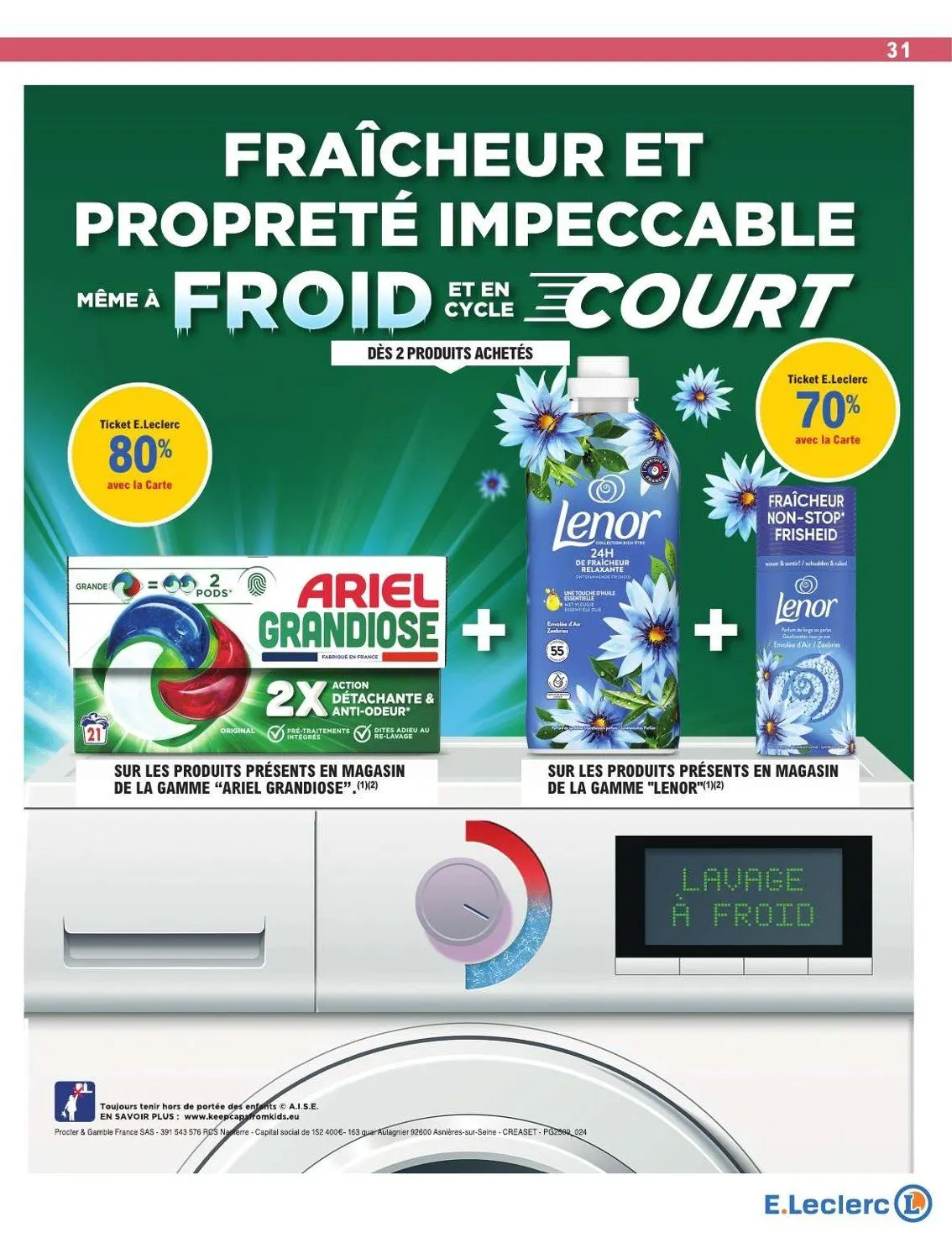 E.Leclerc du 26 décembre au 1 janvier 2026 - Catalogue page 31