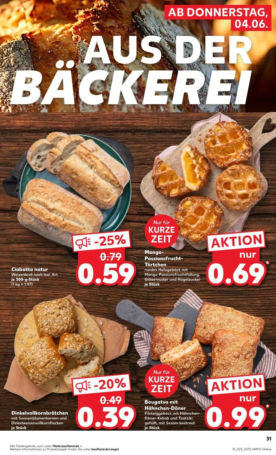 Online-Prospekte von 4. Juni bis 10. Juni 2026 - Prospekt seite 31