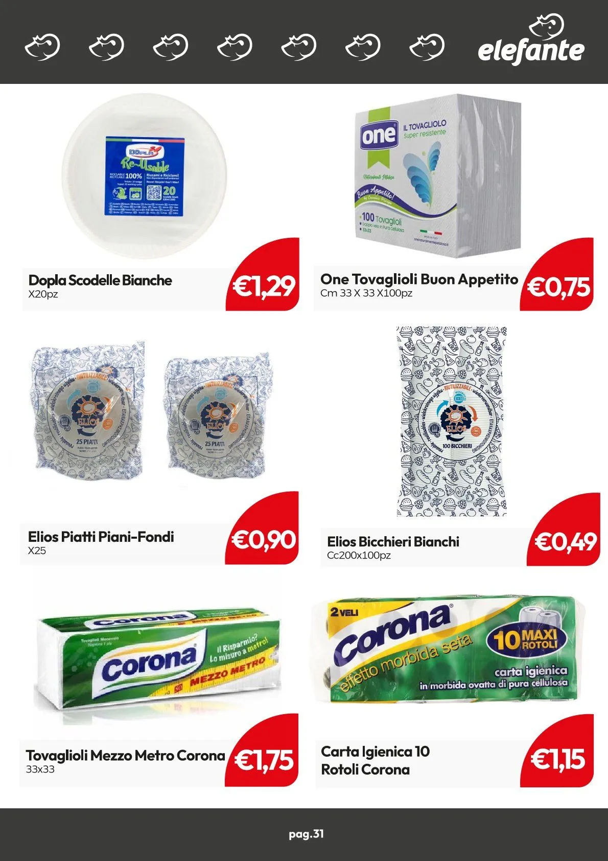 Elefante Cash & Carry Volantino da 16 maggio a 25 maggio di 2025 - Pagina del volantino 32