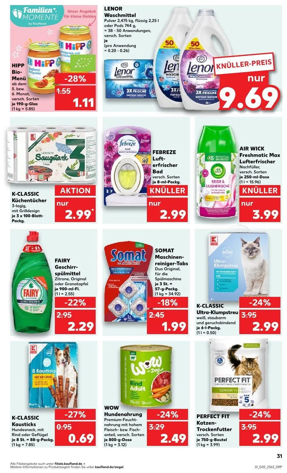 Kaufland Prospekt von 15. Mai bis 21. Mai 2025 - Prospekt seite 31