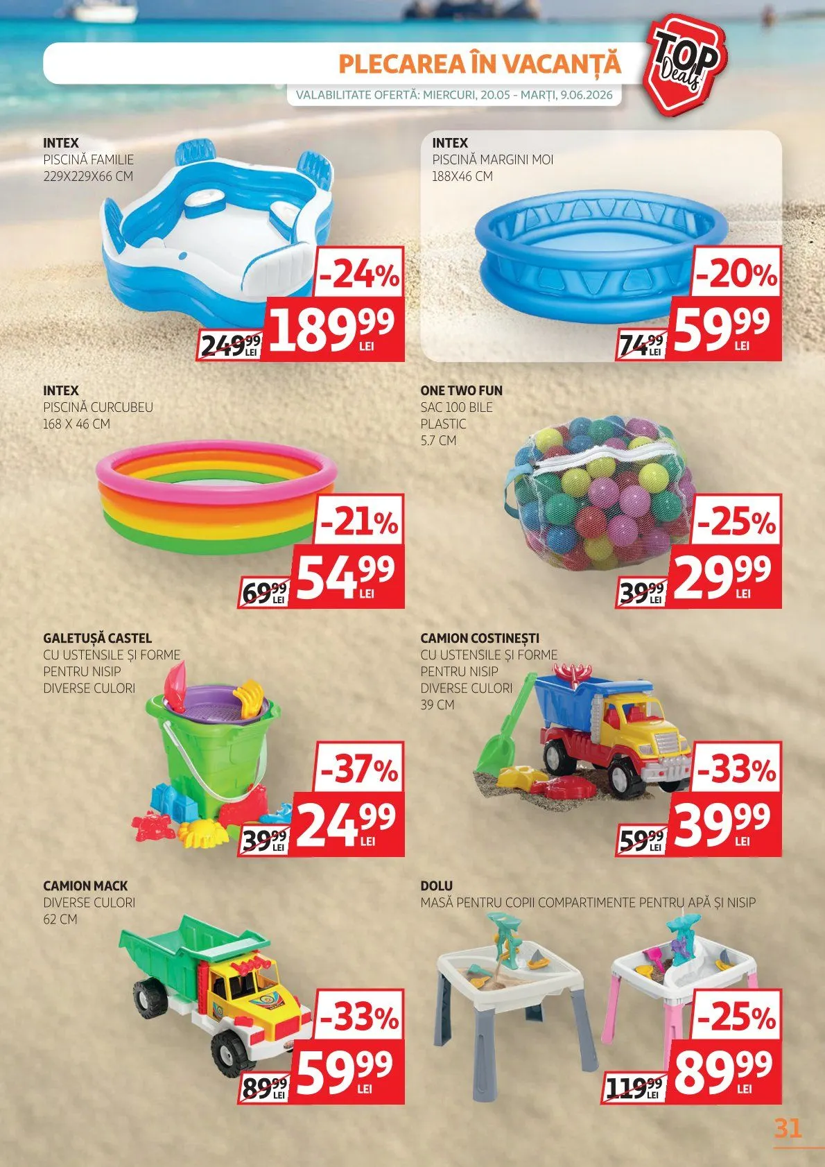Catalog Auchan  de la 3 iunie până la 16 iunie 2026 - Revista Pagina 31