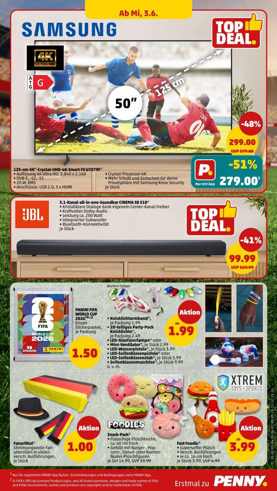 Penny Abgebote von 1. Juni bis 6. Juni 2026 - Prospekt seite 31
