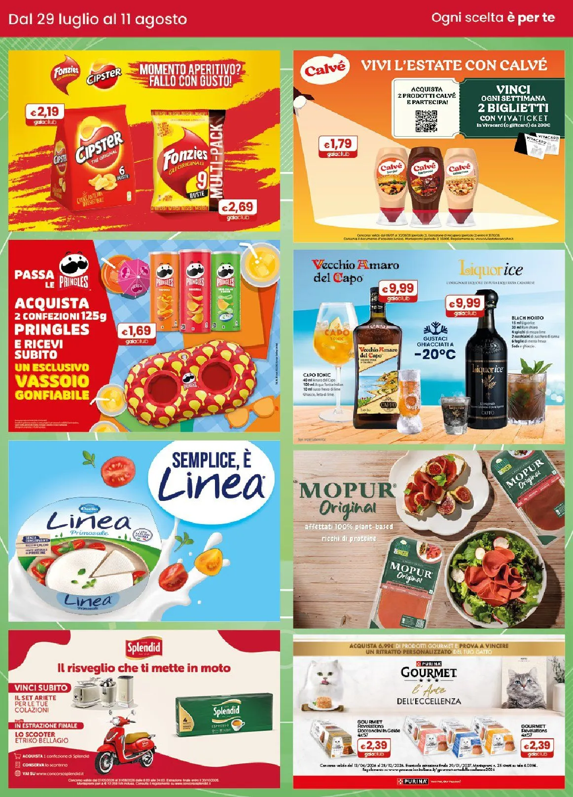  Volantini Gala Supermercati da 29 luglio a 10 agosto di 2026 - Pagina del volantino 31