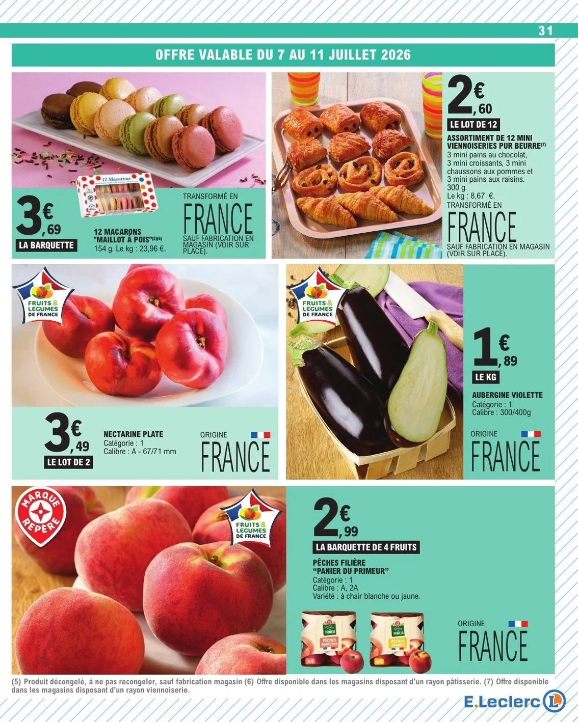 E.Leclerc Catalogue du 17 juillet au 18 juillet 2026 - Catalogue page 31