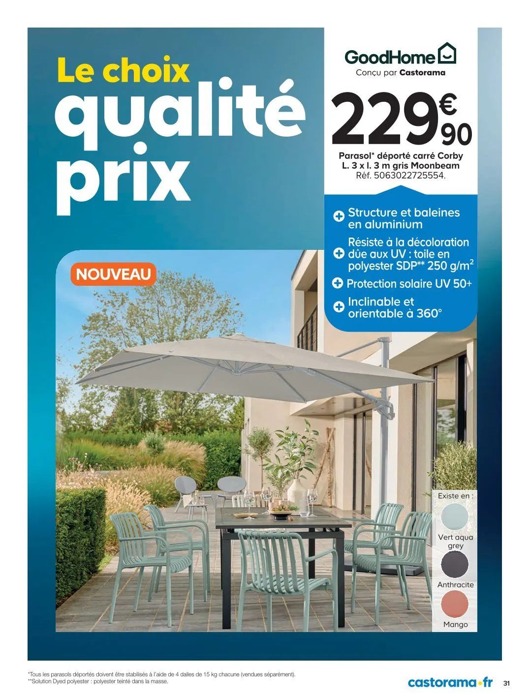 Castorama Catalogue du 8 juillet au 20 juillet 2026 - Catalogue page 31