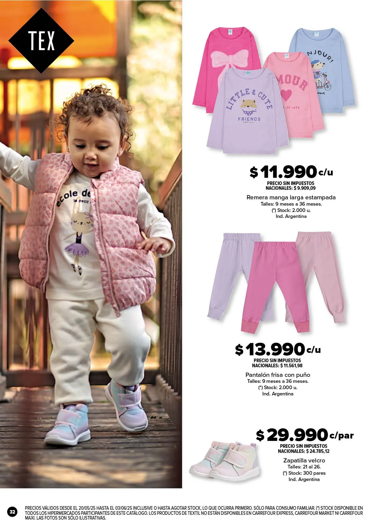 Ofertas de Carrefour TEX 22 de mayo al 3 de junio 2025 - Página 32 del catálogo