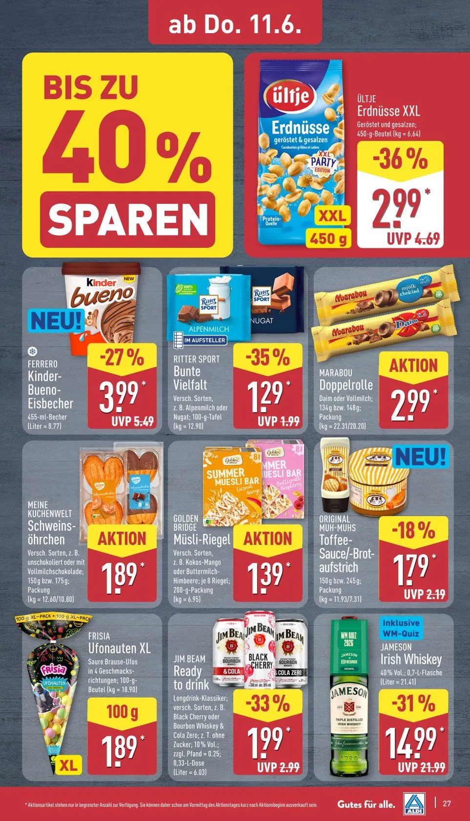 ALDI Nord Prospekte von 8. Juni bis 13. Juni 2026 - Prospekt seite 31