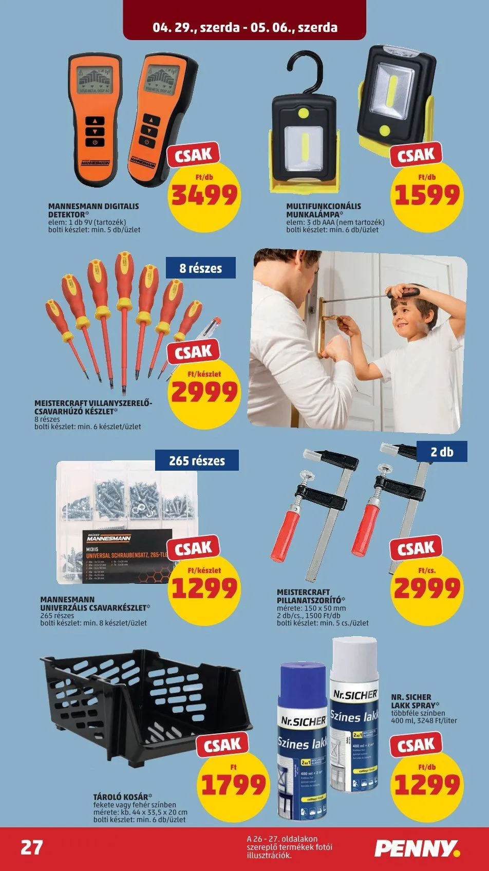 Katalógus  Penny Market legfrissebb ajánlatai április 29.-tól május 6.-ig 2026. - Oldal 31