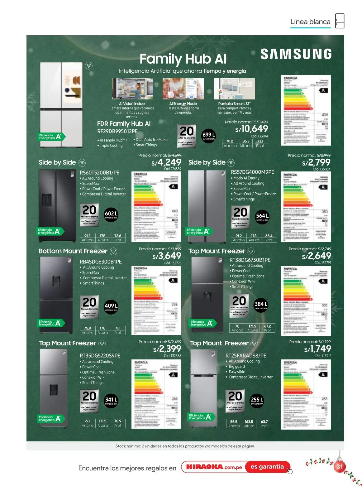 Catalogo de Hiraoka Ofertas 9 de diciembre al 31 de diciembre 2025 - Pag 31