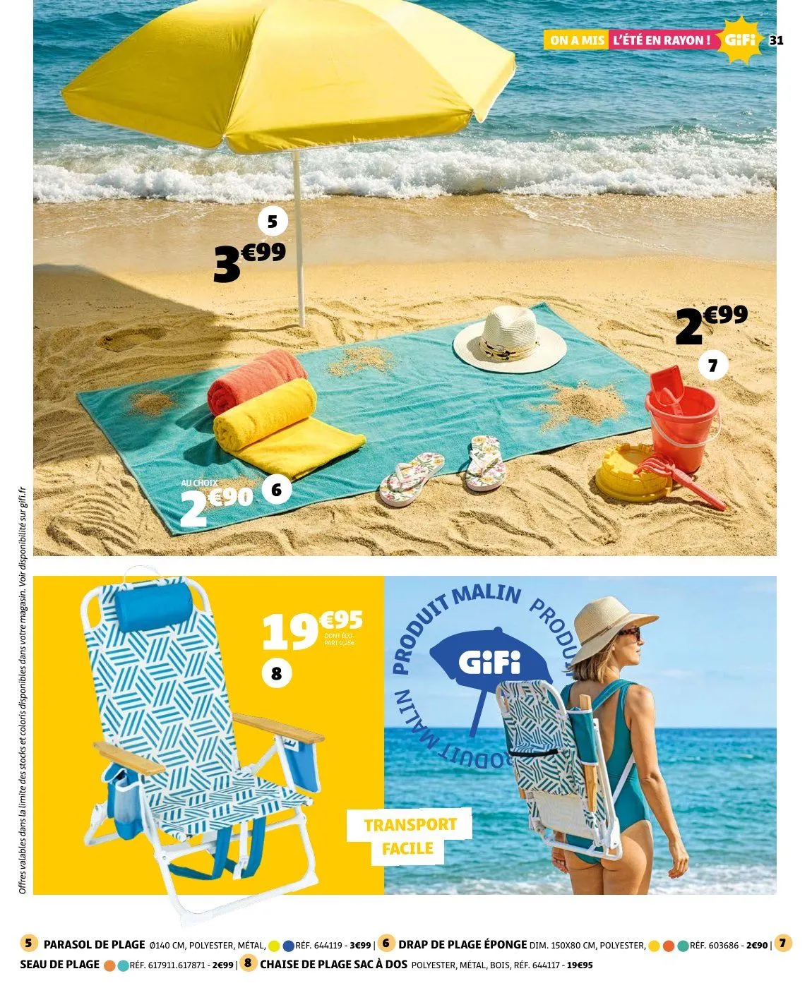 Catalogues GiFi du 26 mai au 8 juin 2026 - Catalogue page 31