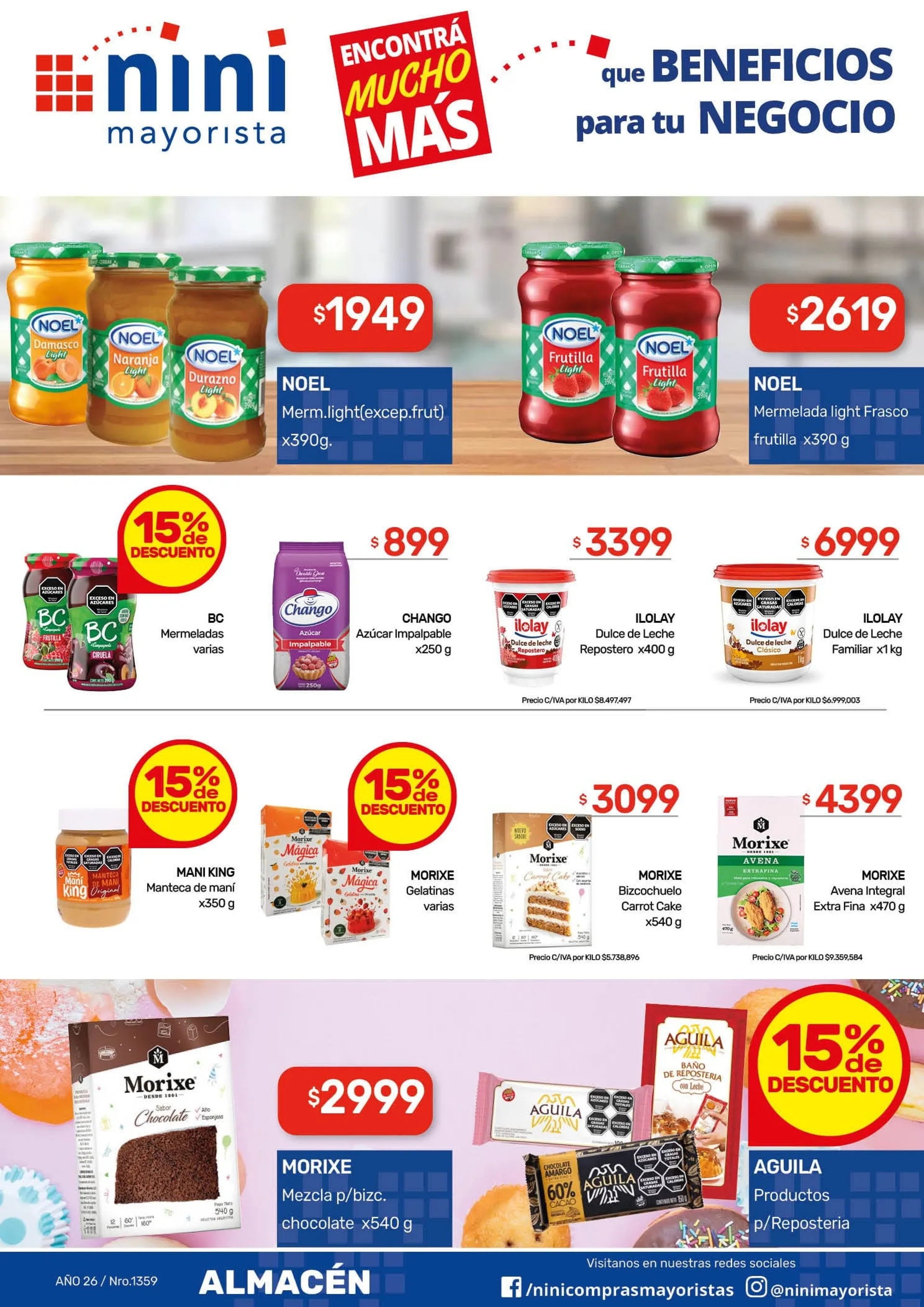 Ofertas de Ofertas Nini Mayorista 11 de mayo al 17 de mayo 2026 - Página 31 del catálogo