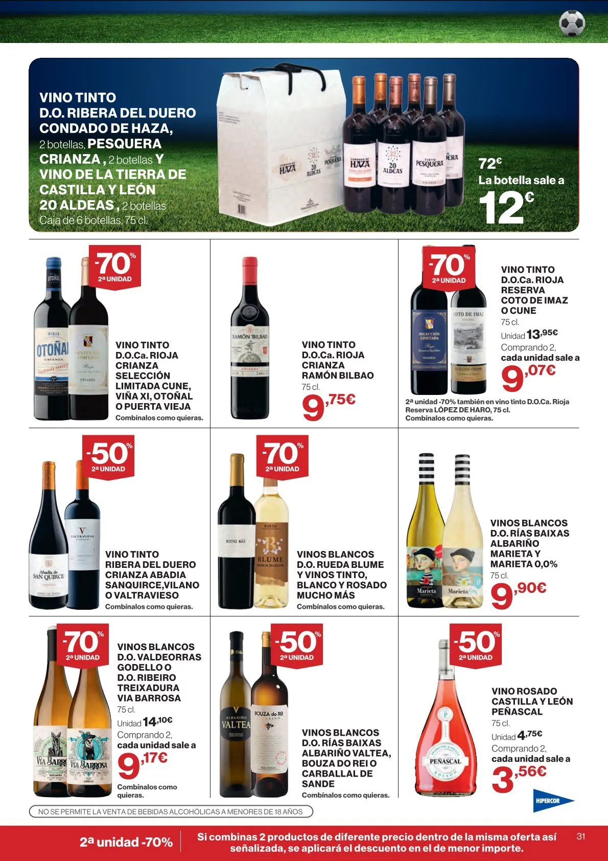 Catálogo de Hipercor Ofertas 18 de junio al 30 de junio 2026 - Página 31