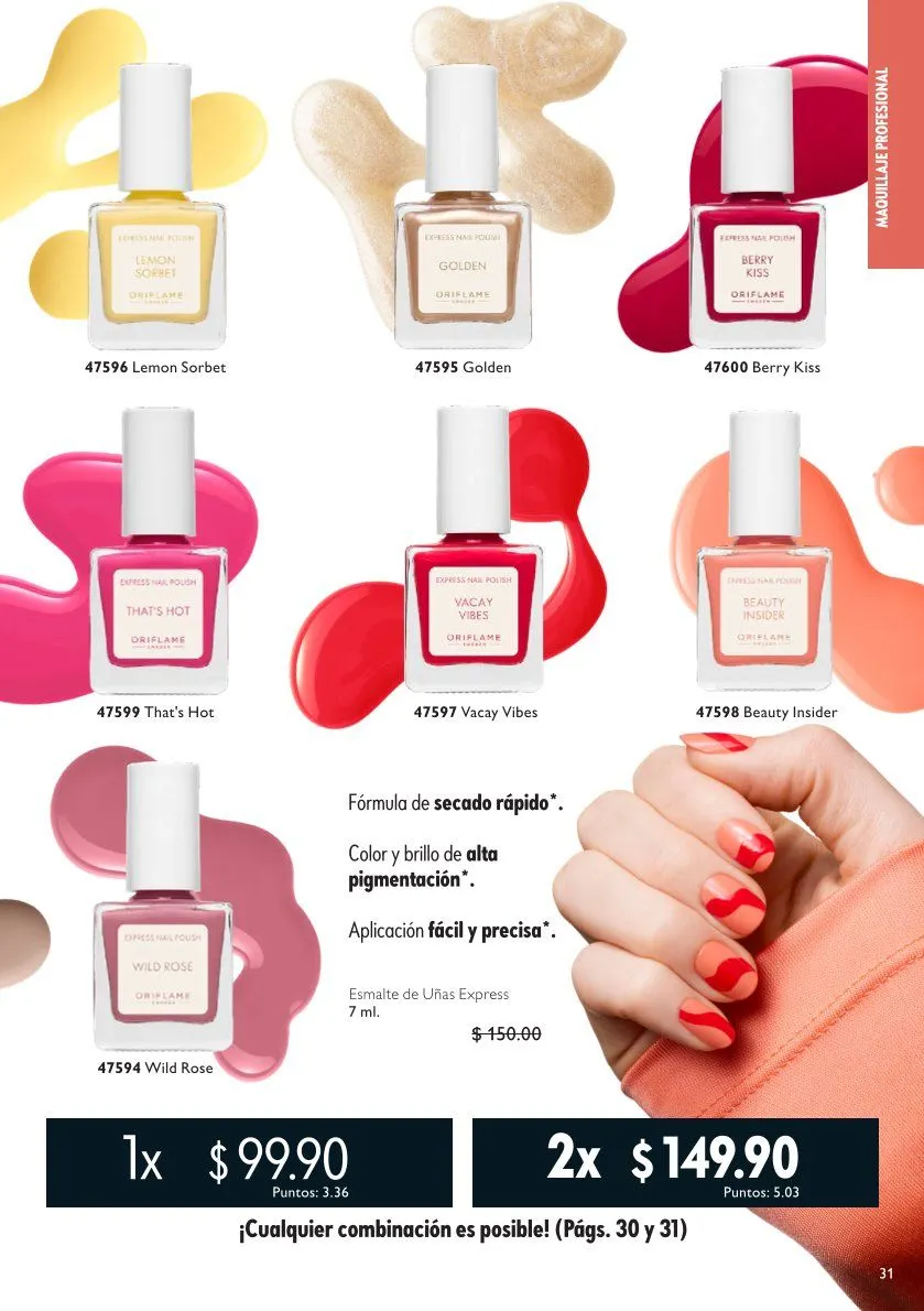 Catálogo de  Oriflame Ofertas 20 de junio al 10 de julio 2026 - Pagina 31