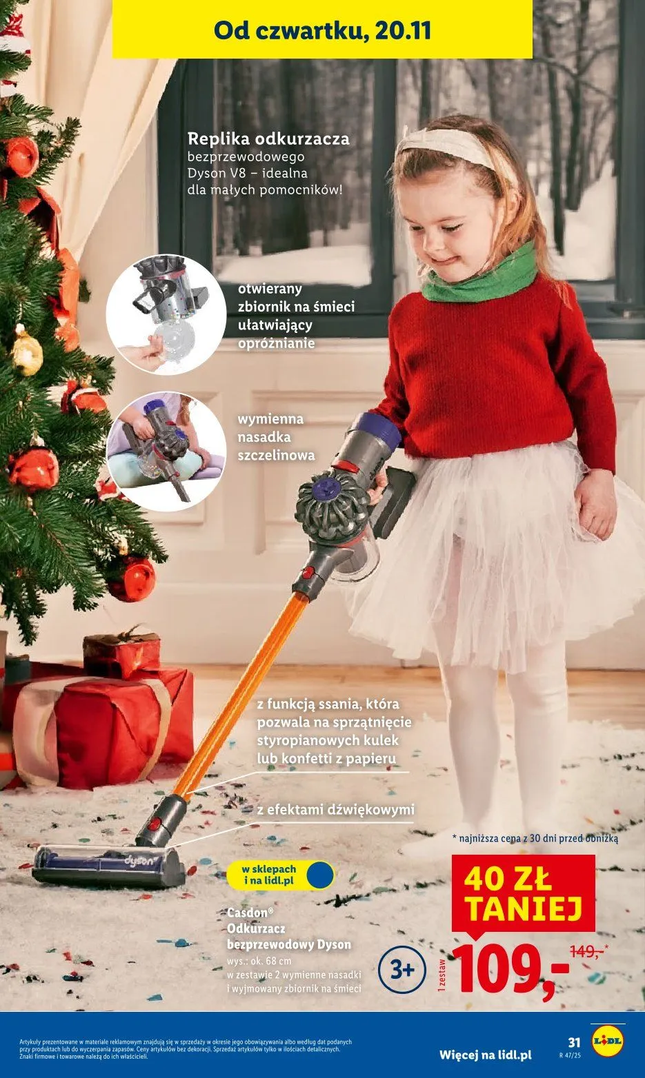 Gazetka Lidl  od 3 listopada do 5 grudnia 2025 - Strona 31