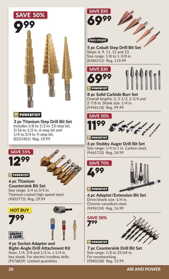 Princess Auto Sales from April 7 to April 19 2026 - flyer page 30