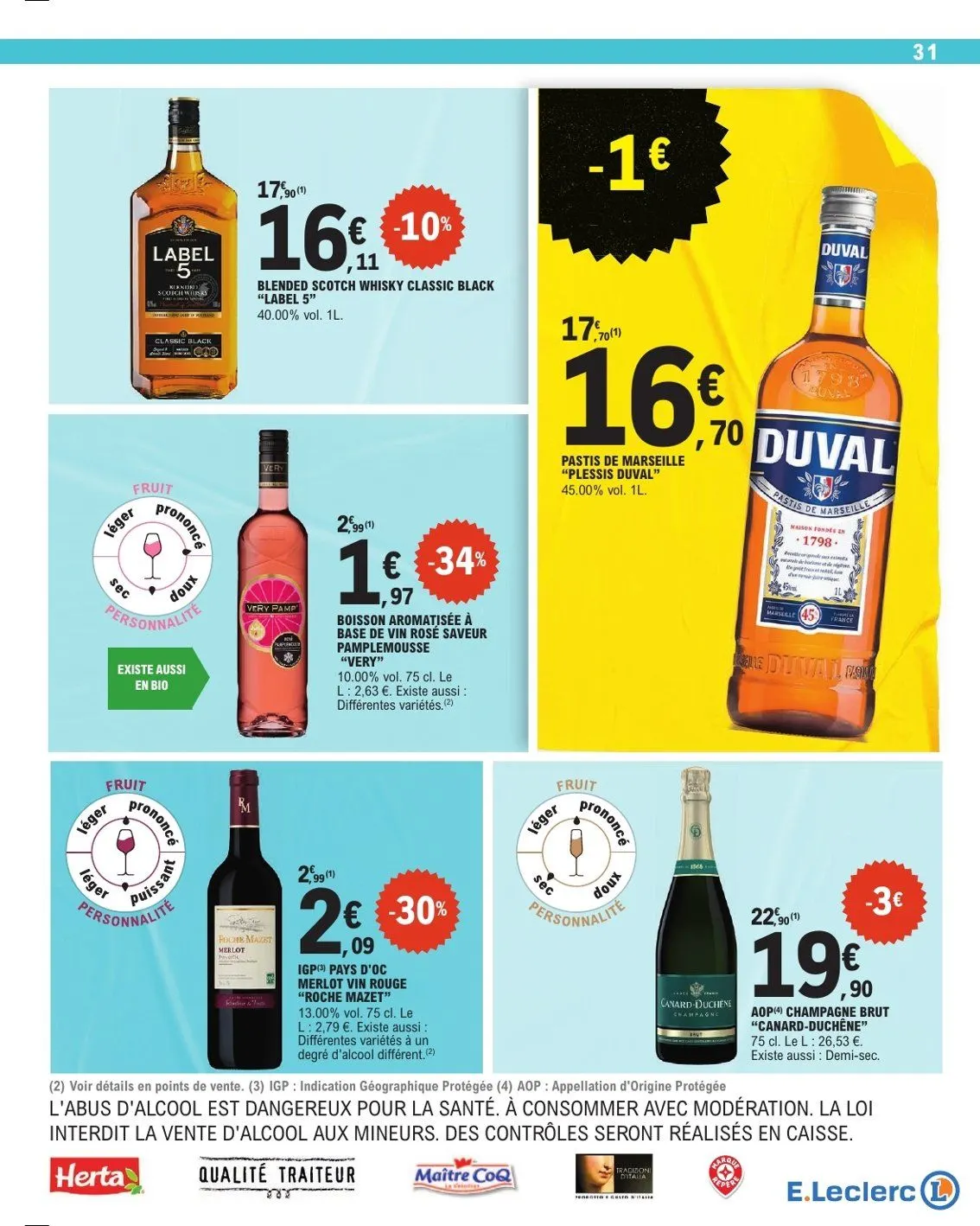 Catalogues E.Leclerc du 21 avril au 2 mai 2026 - Catalogue page 31