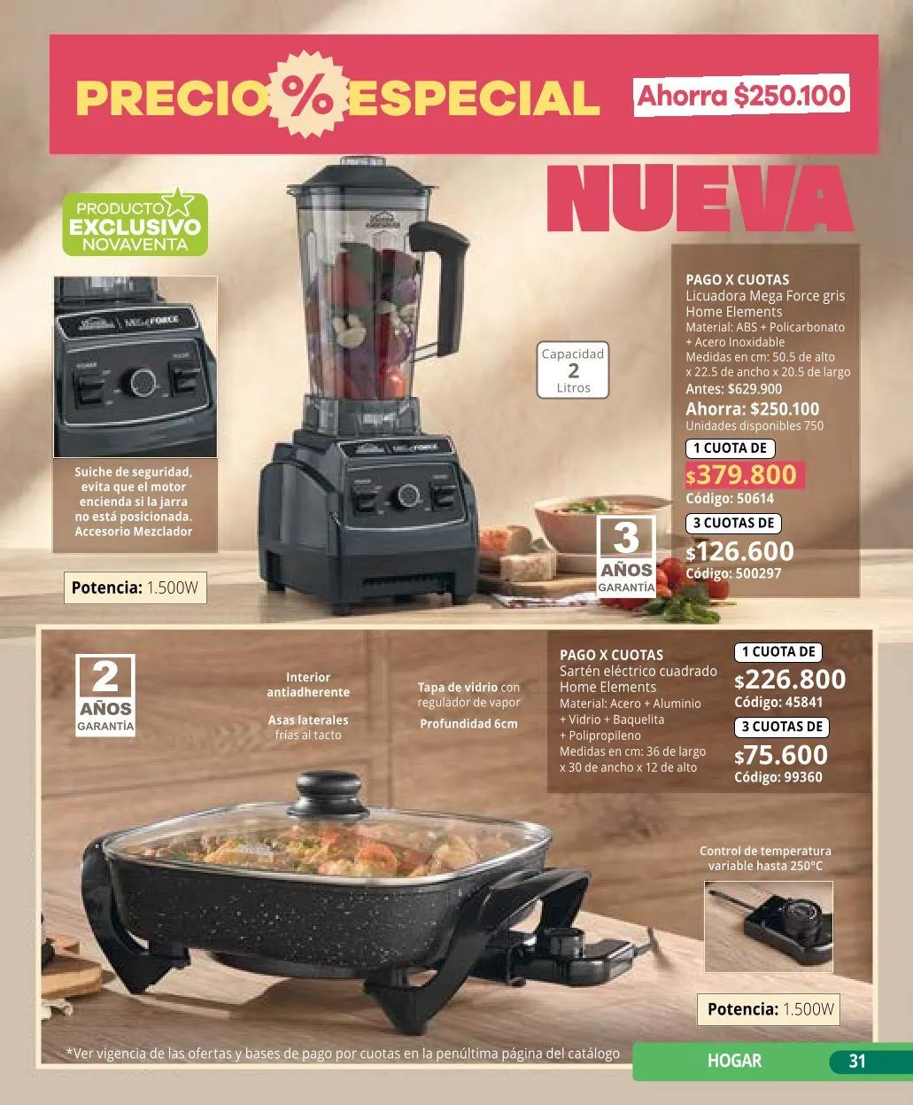 Catálogo de NOVAVENTA 7 de julio al 27 de julio 2026 - Pagina 31