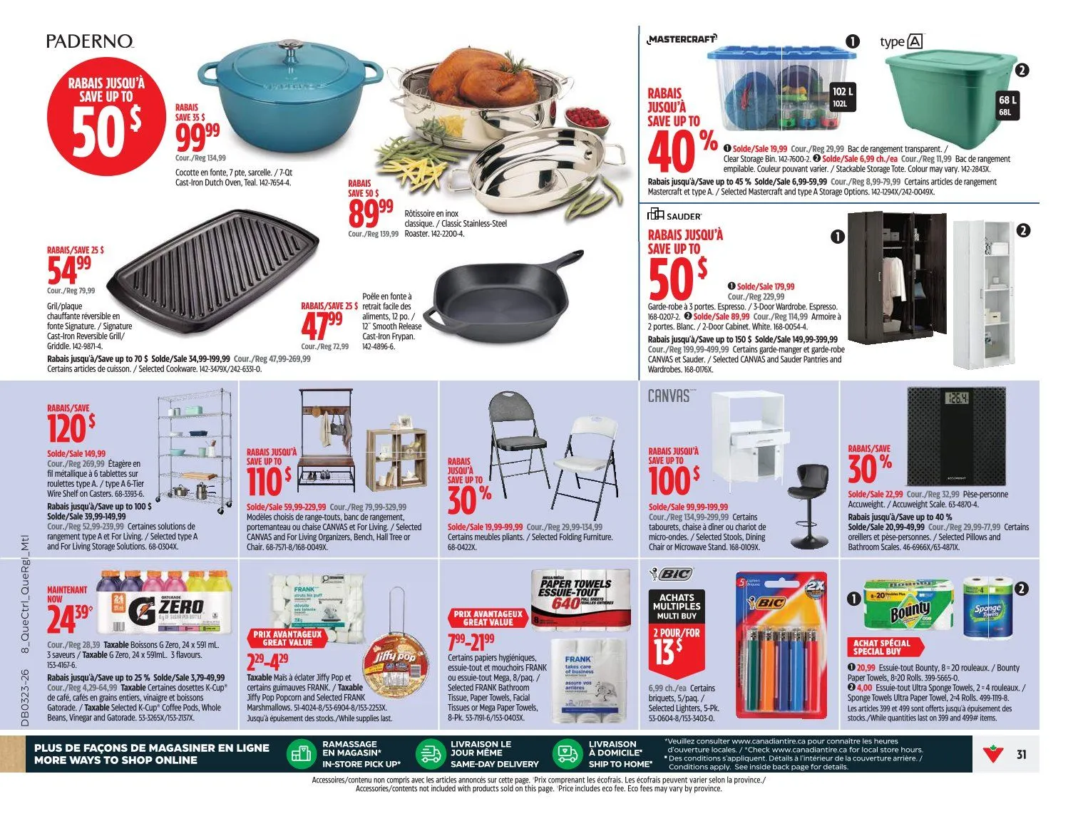 Canadian Tire Sales from June 4 to June 11 2026 - flyer page 31