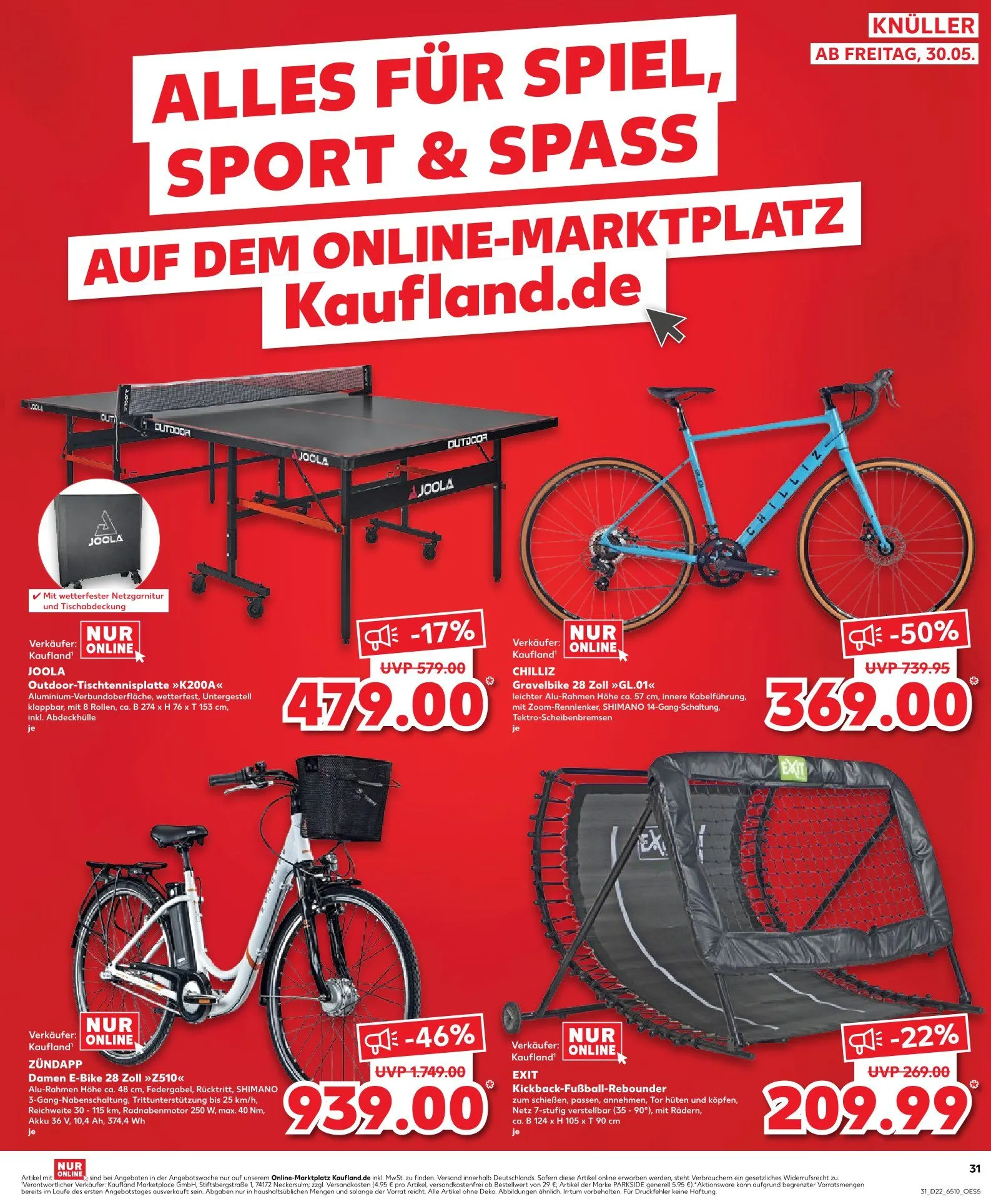 Kaufland Prospekt von 30. Mai bis 4. Juni 2025 - Prospekt seite 31