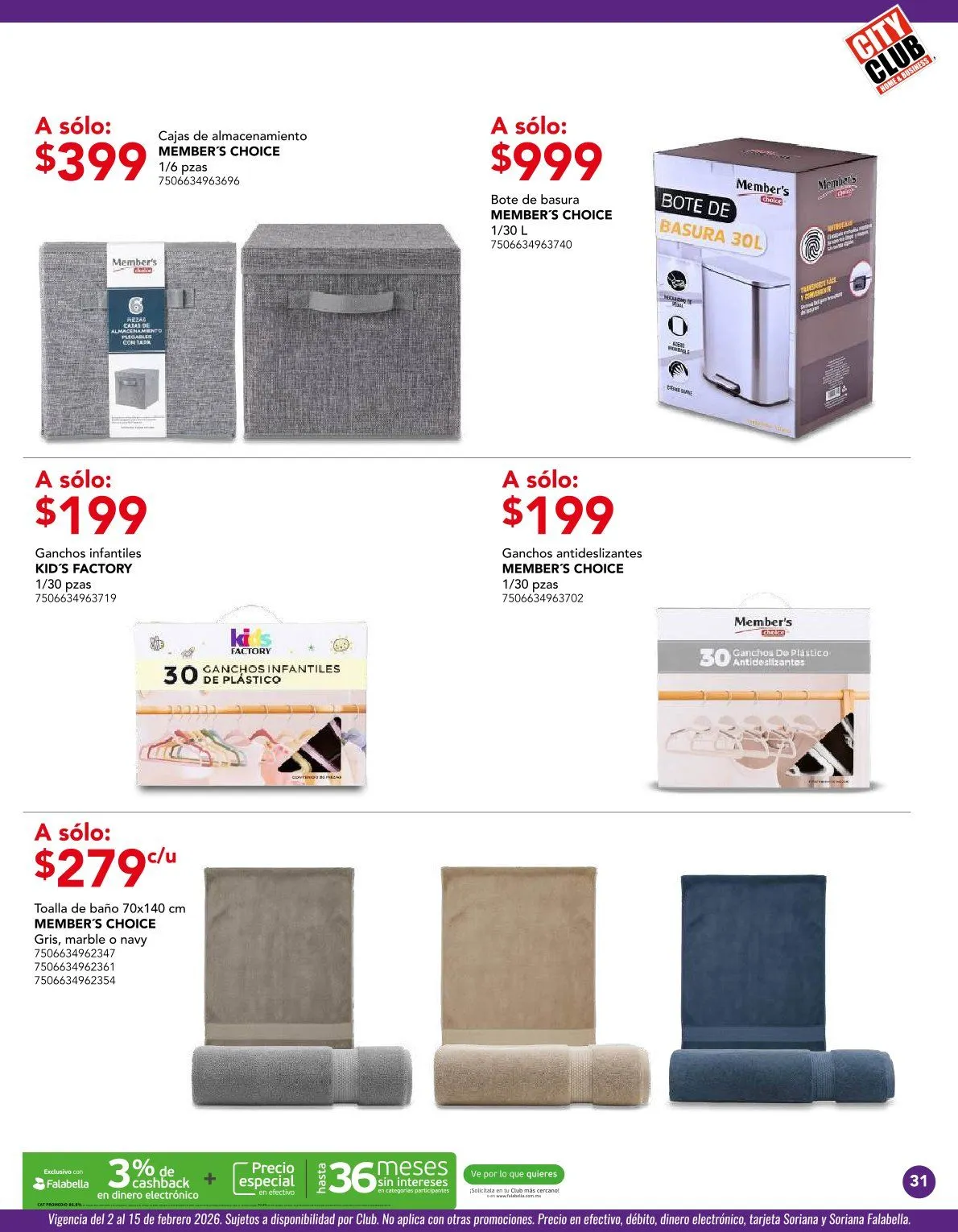 Catálogo de City Club 1 de febrero al 28 de febrero 2026 - Pagina 31