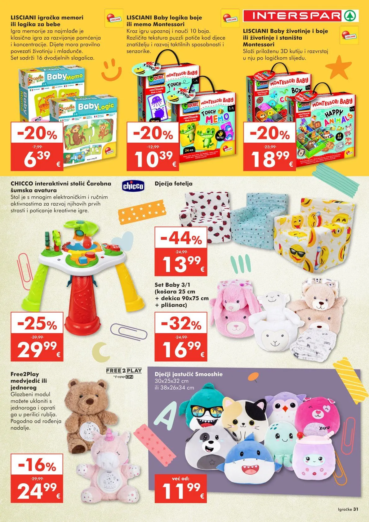 Katalog Najnovije ponude trgovine INTERSPAR od 22. listopada do 6. siječnja 2026. - Pregled Stranica 31