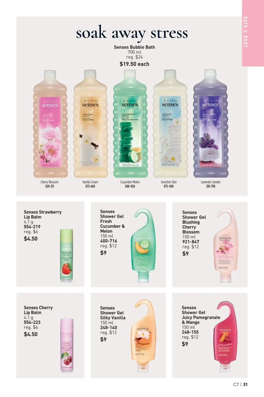Avon Sales from April 1 to April 30 2026 - flyer page 31