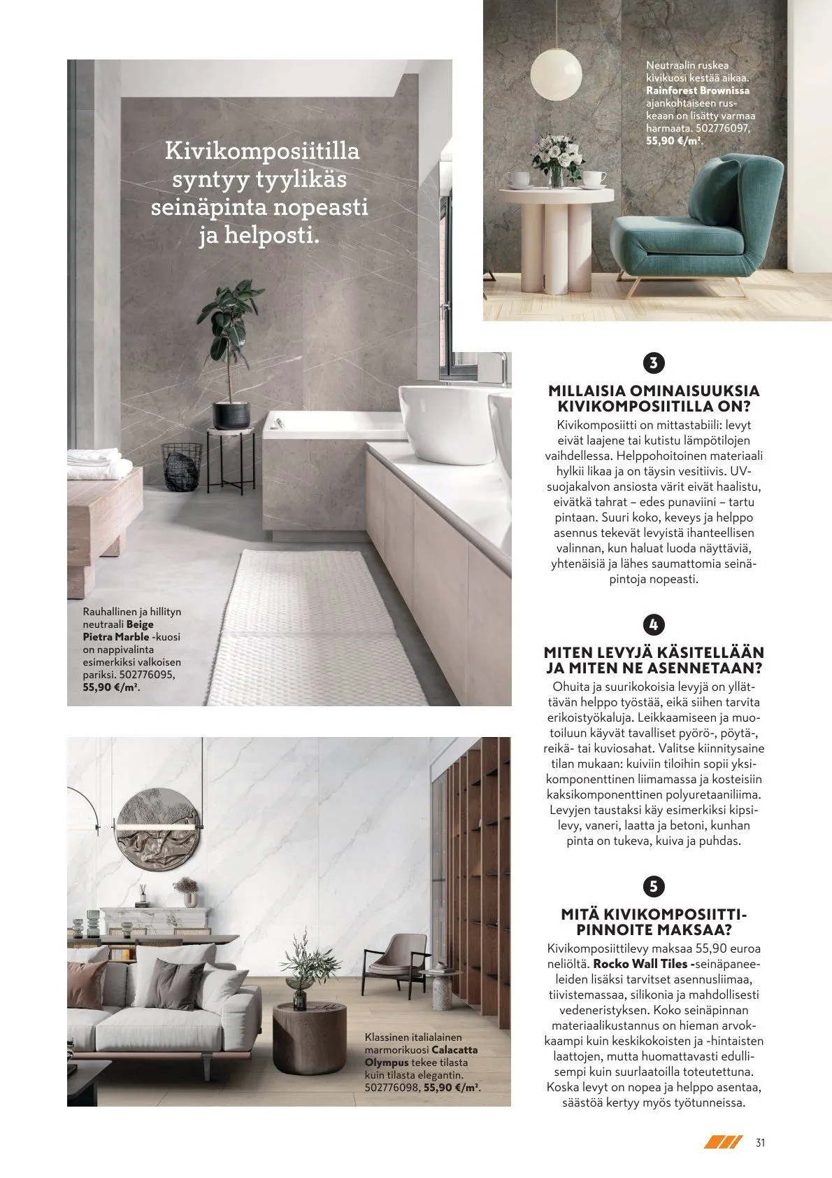 Kaupan K-Rauta uusimmat tarjoukset voimassa alkaen 5. helmikuuta - 28. helmikuuta 2026 - Tarjouslehti sivu 31