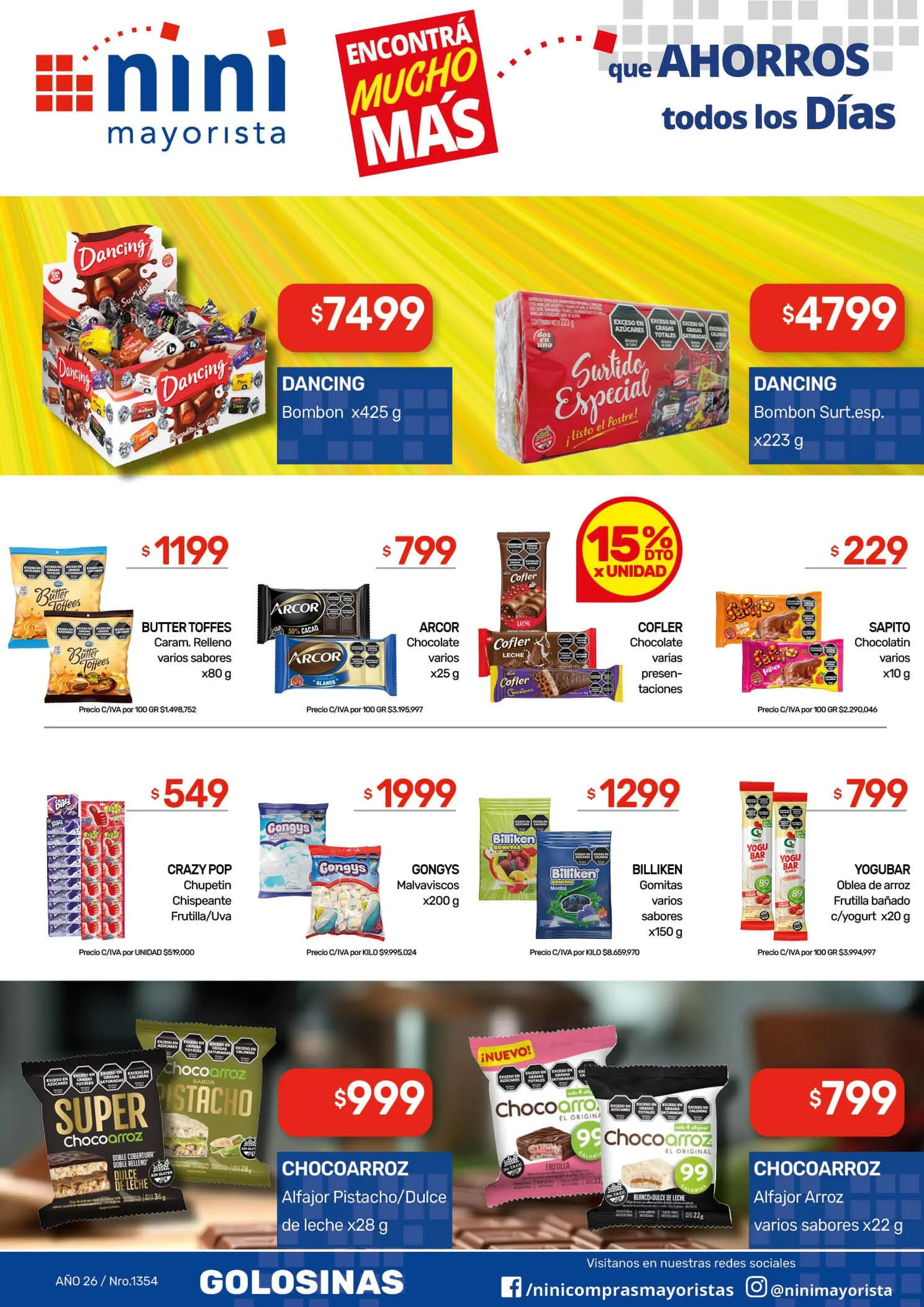 Ofertas de Nini Mayorista Ofertas 6 de abril al 12 de abril 2026 - Página 31 del catálogo