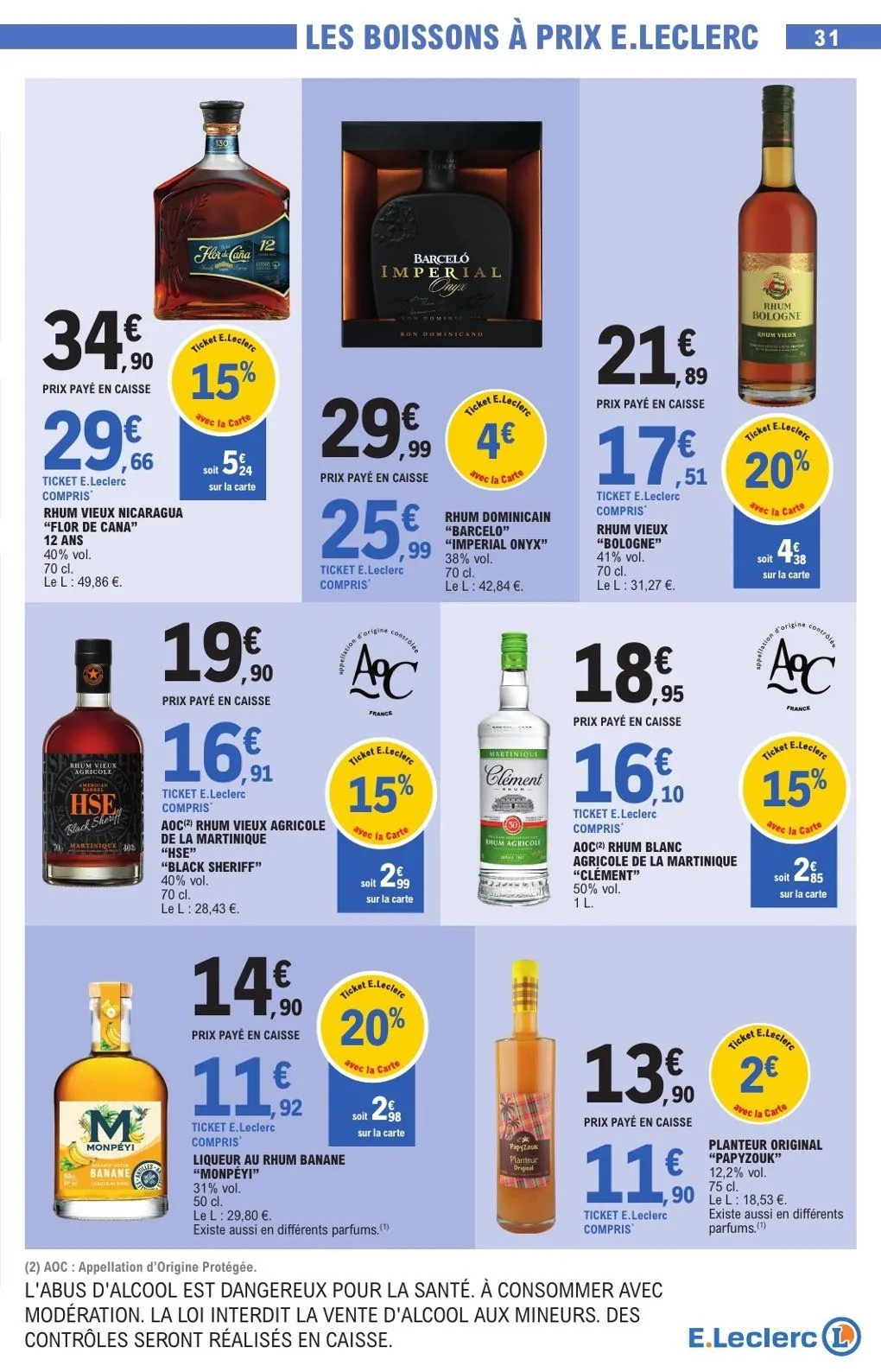 Catalogues E.Leclerc du 16 juin au 20 juin 2026 - Catalogue page 31