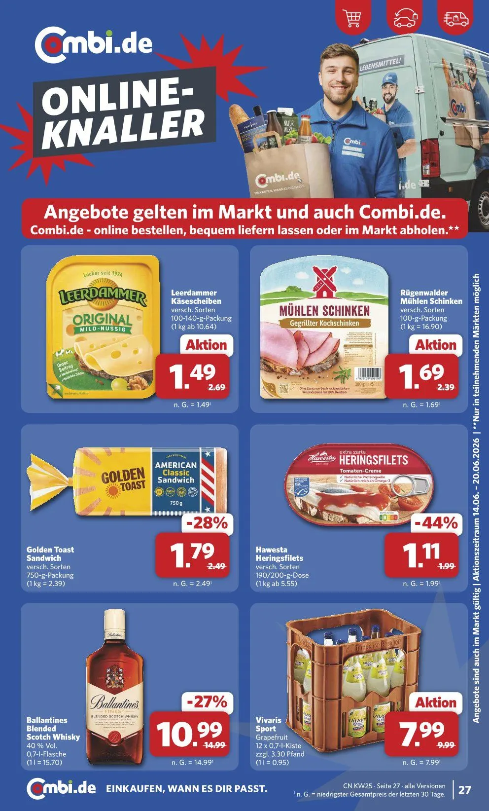 Combi Angebote von 15. Juni bis 20. Juni 2026 - Prospekt seite 31