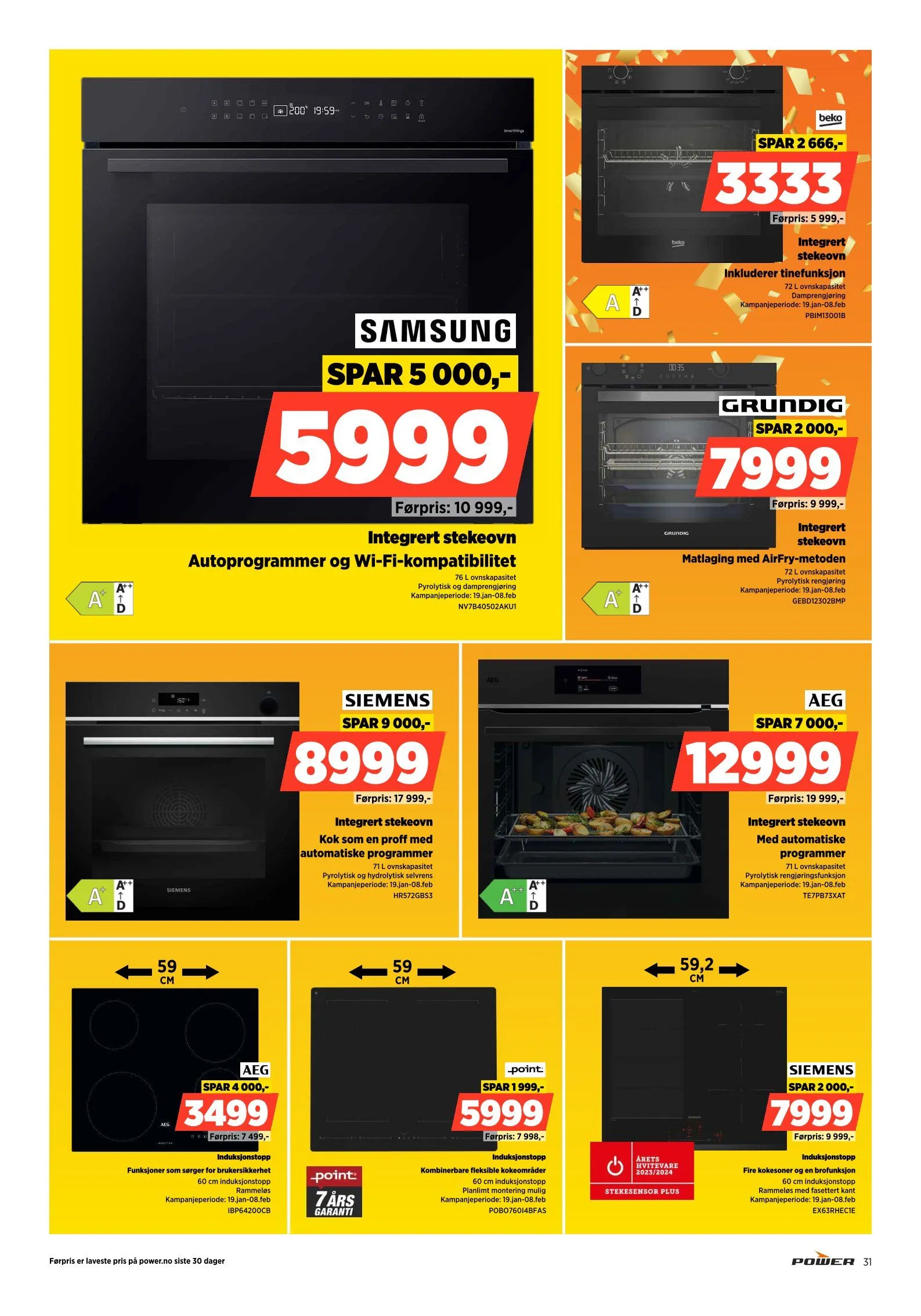 De siste Power-tilbudene fra 26. januar til 21. februar 2026 - kundeavisside 31