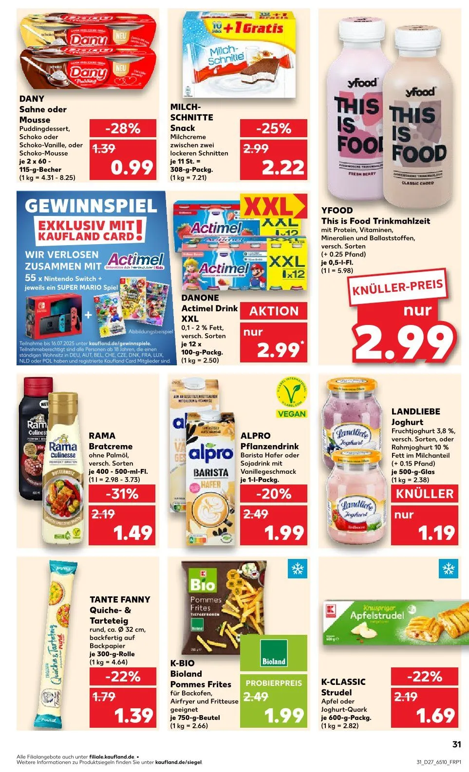 Kaufland Prospekt von 3. Juli bis 9. Juli 2025 - Prospekt seite 52