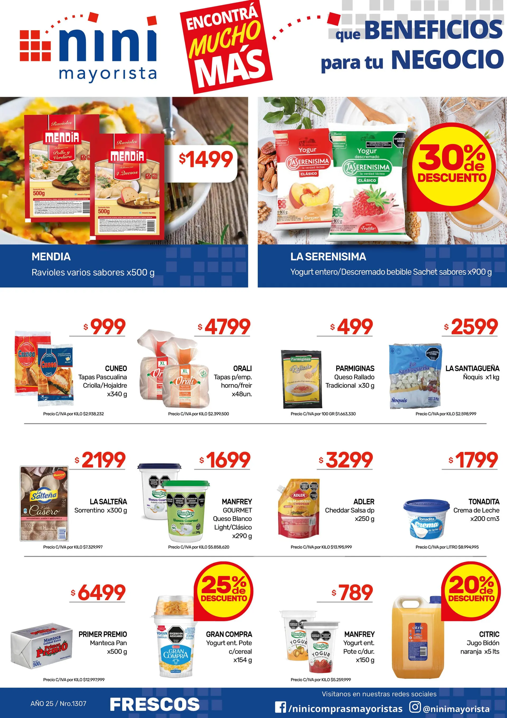 Ofertas de Nini Mayorista Ofertas 12 de mayo al 18 de mayo 2025 - Página 30 del catálogo