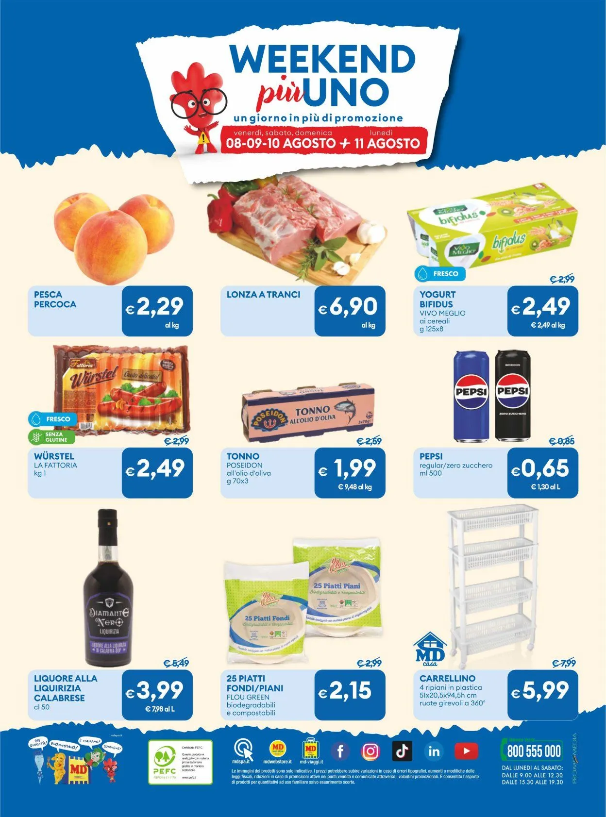 Volantini MD Discount da 29 luglio a 10 agosto di 2025 - Pagina del volantino 31