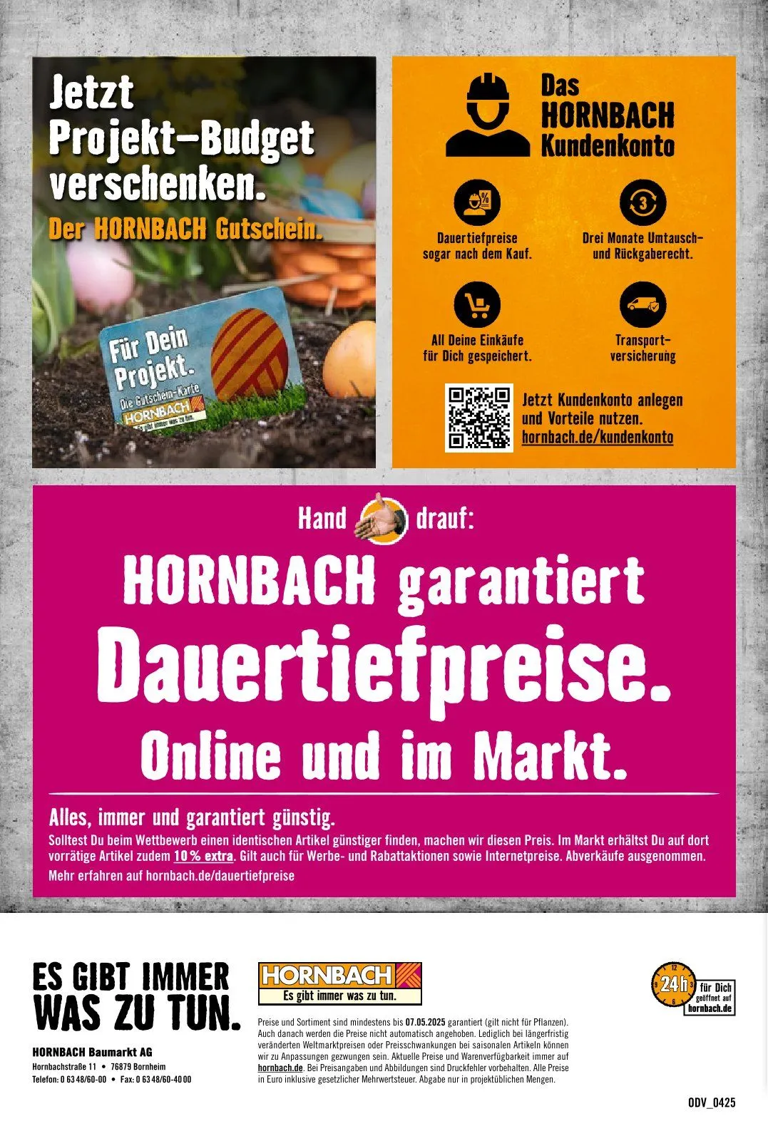 Hornbach Angebote von 10. April bis 7. Mai 2025 - Prospekt seite 31