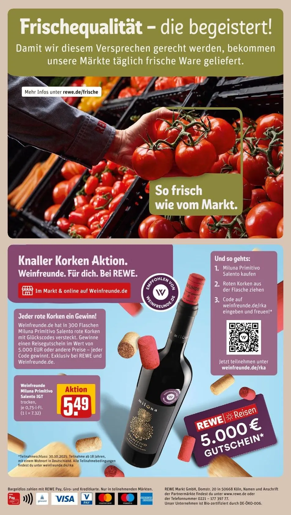 REWE Angebote von 1. September bis 7. September 2025 - Prospekt seite 29