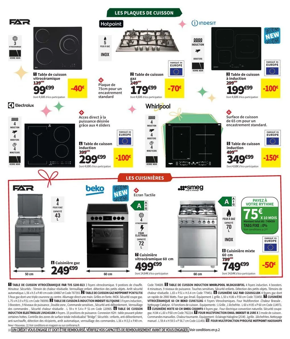 Conforama Catalogue du 1 décembre au 25 décembre 2025 - Catalogue page 32