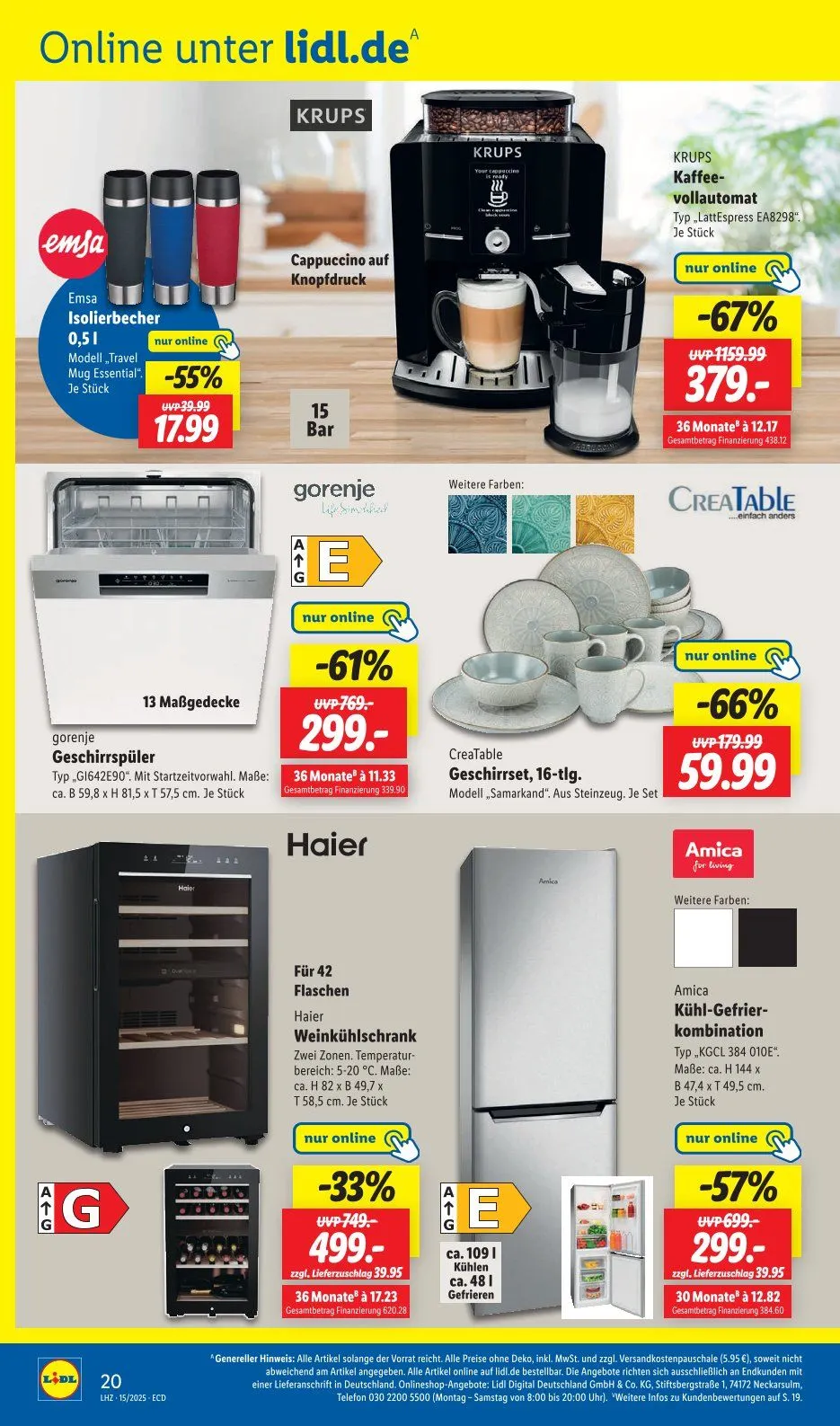 Lidl Prospekt von 7. April bis 12. April 2025 - Prospekt seite 32