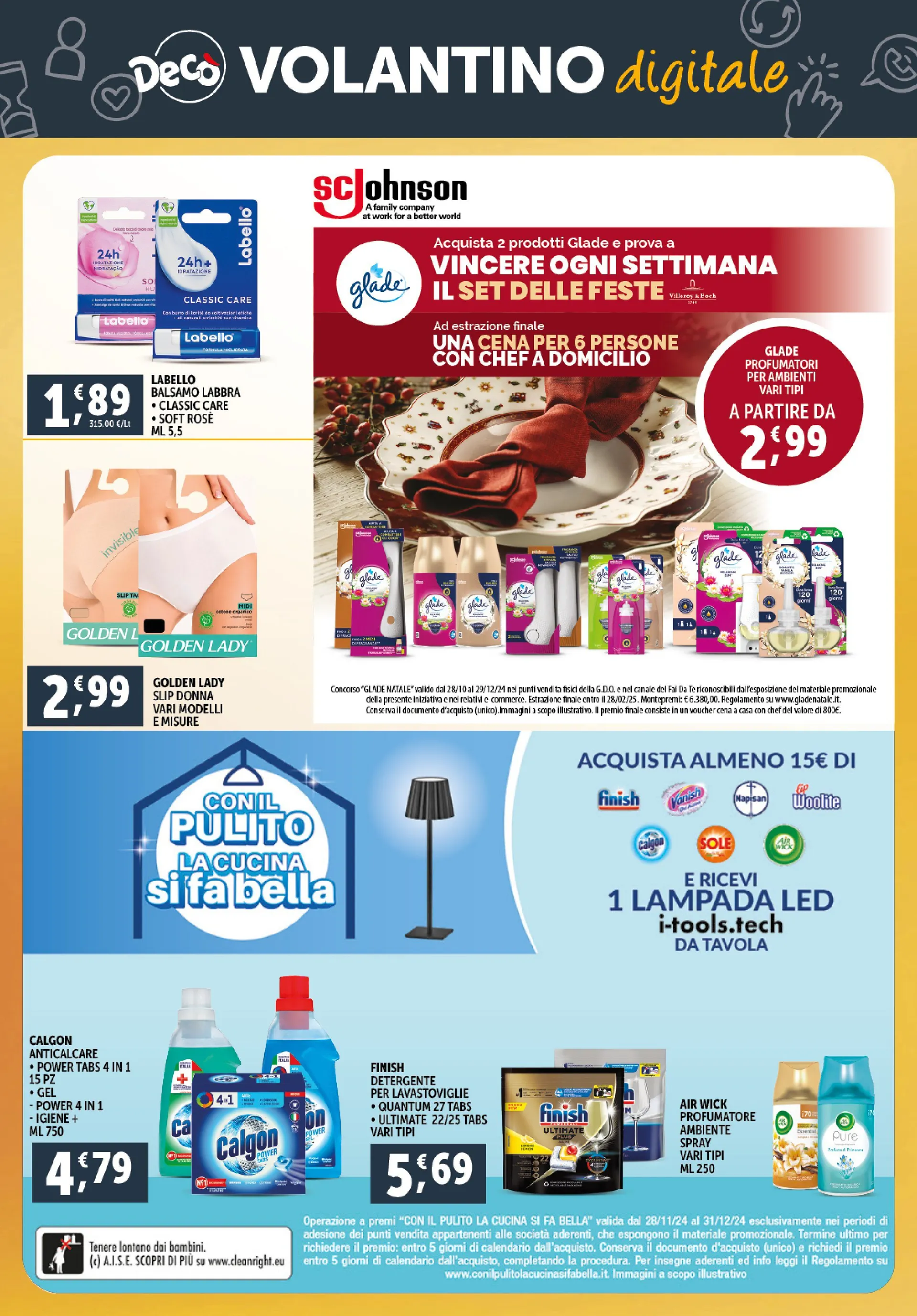 Offerta speciale di Deco Supermercati da 3 dicembre a 12 dicembre di 2024 - Pagina del volantino 32