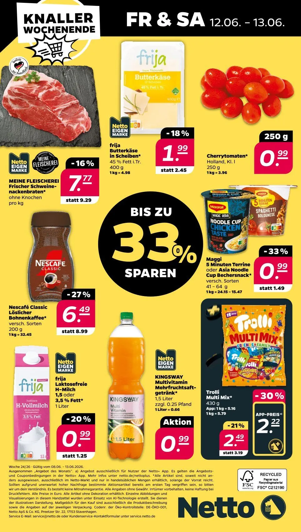  Netto Prospekte  von 8. Juni bis 13. Juni 2026 - Prospekt seite 32