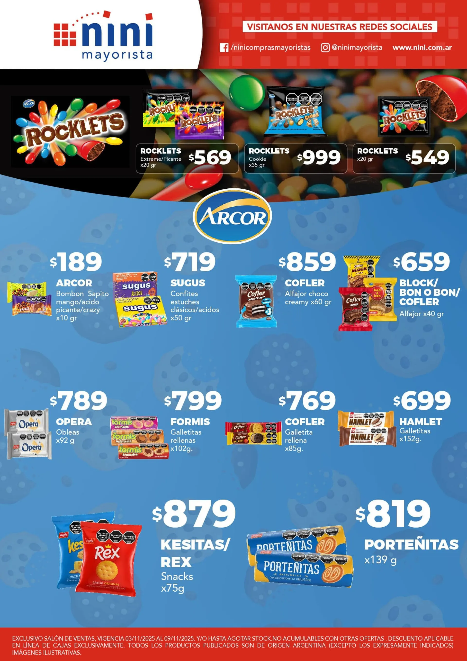 Ofertas de Ofertas Nini Mayorista 3 de noviembre al 9 de noviembre 2025 - Página 32 del catálogo