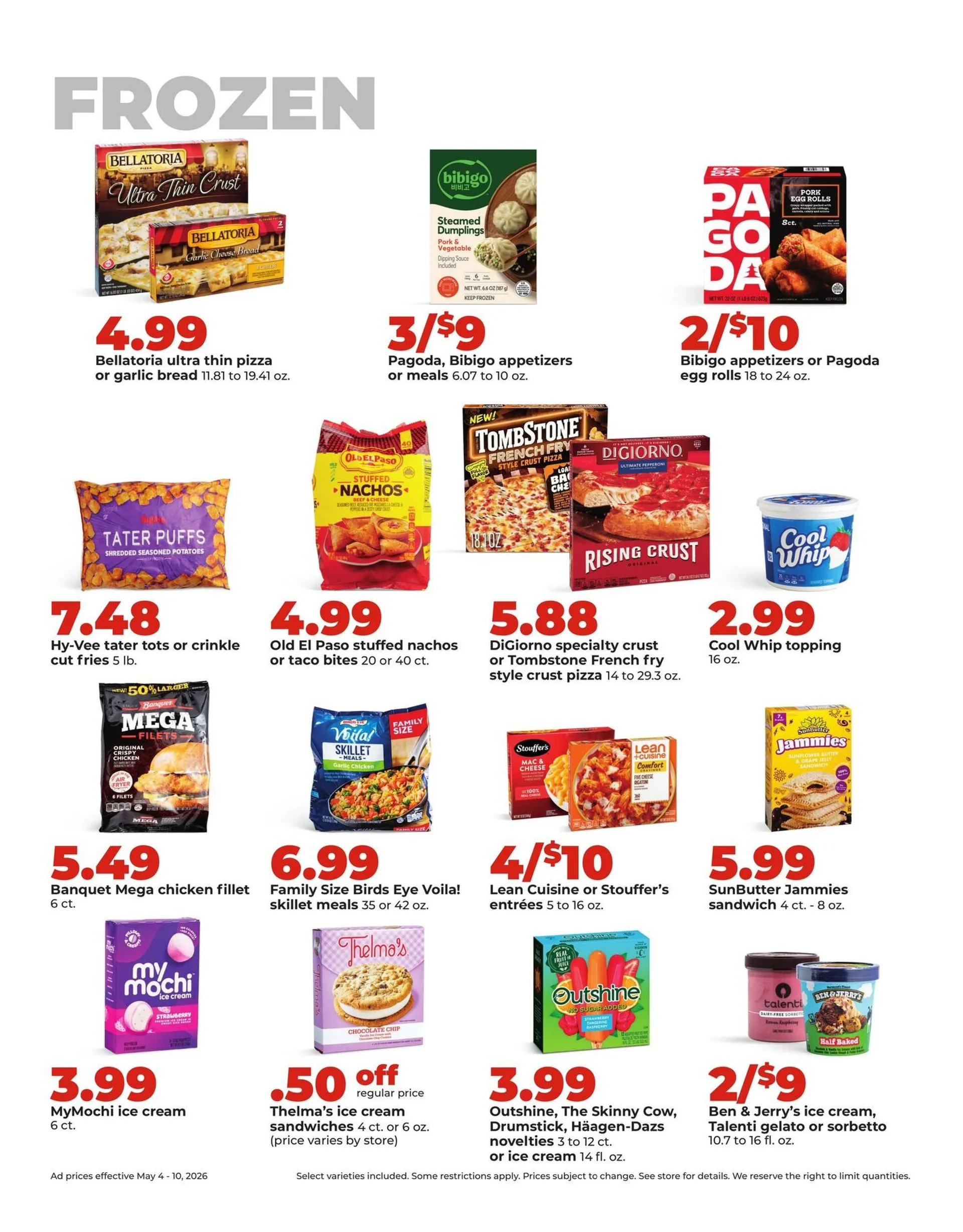 Weekly promotion  HyVee Sales spanning from May 4 to May 10 2026 - Page 31 for Catalogue 365