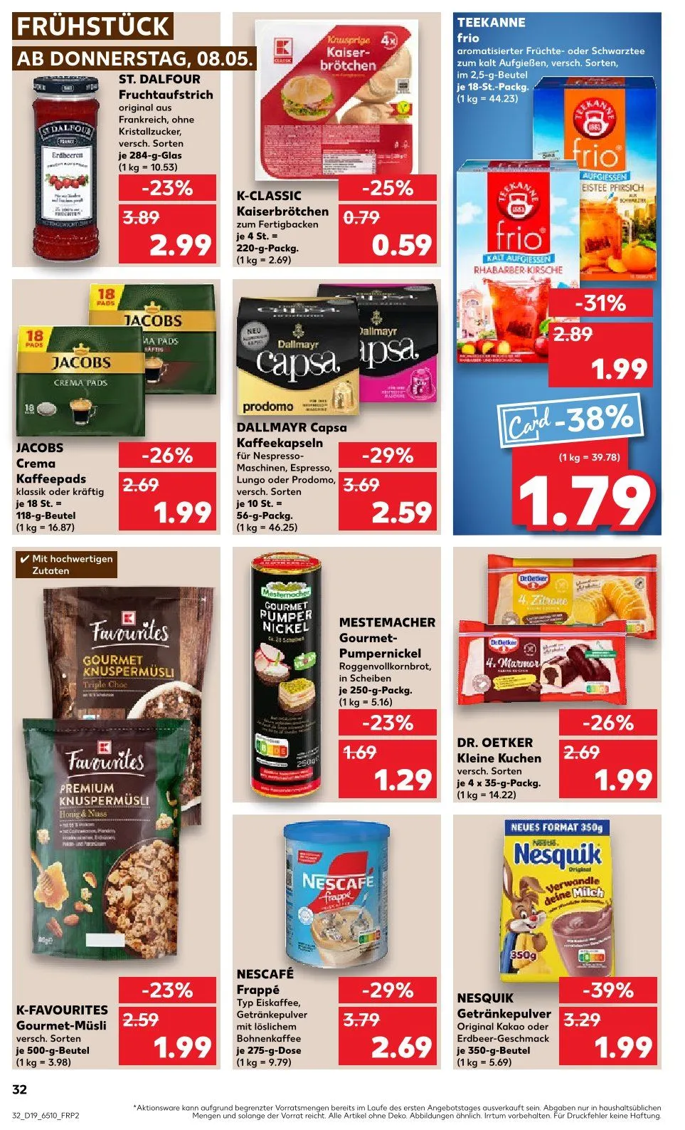 Kaufland Prospekt von 8. Mai bis 14. Mai 2025 - Prospekt seite 32