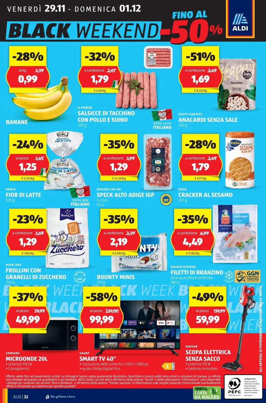 Aldi Black Week da 25 dicembre a 31 dicembre di 2024 - Pagina del volantino 32