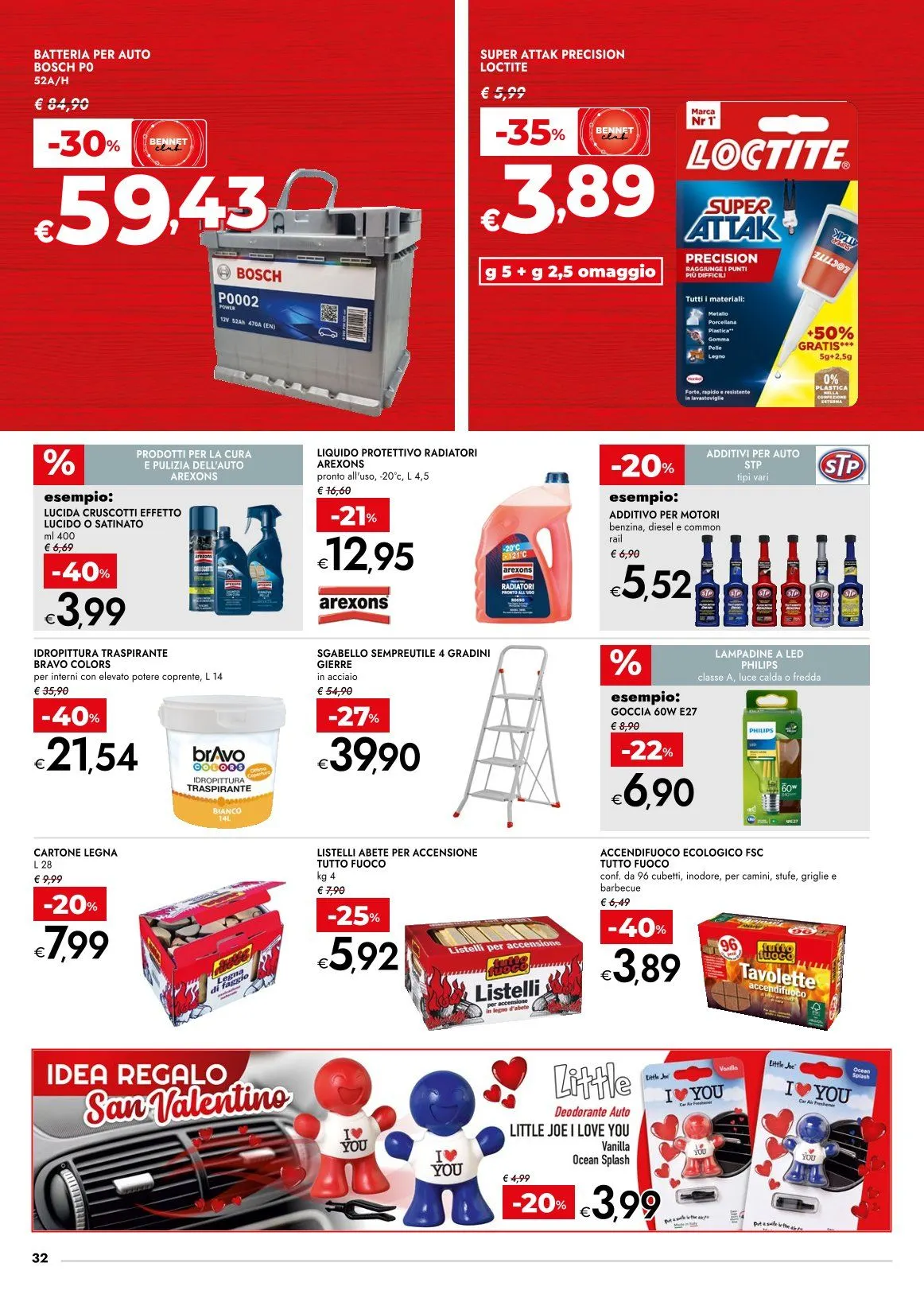 Volantini bennet da 29 gennaio a 11 febbraio di 2026 - Pagina del volantino 32