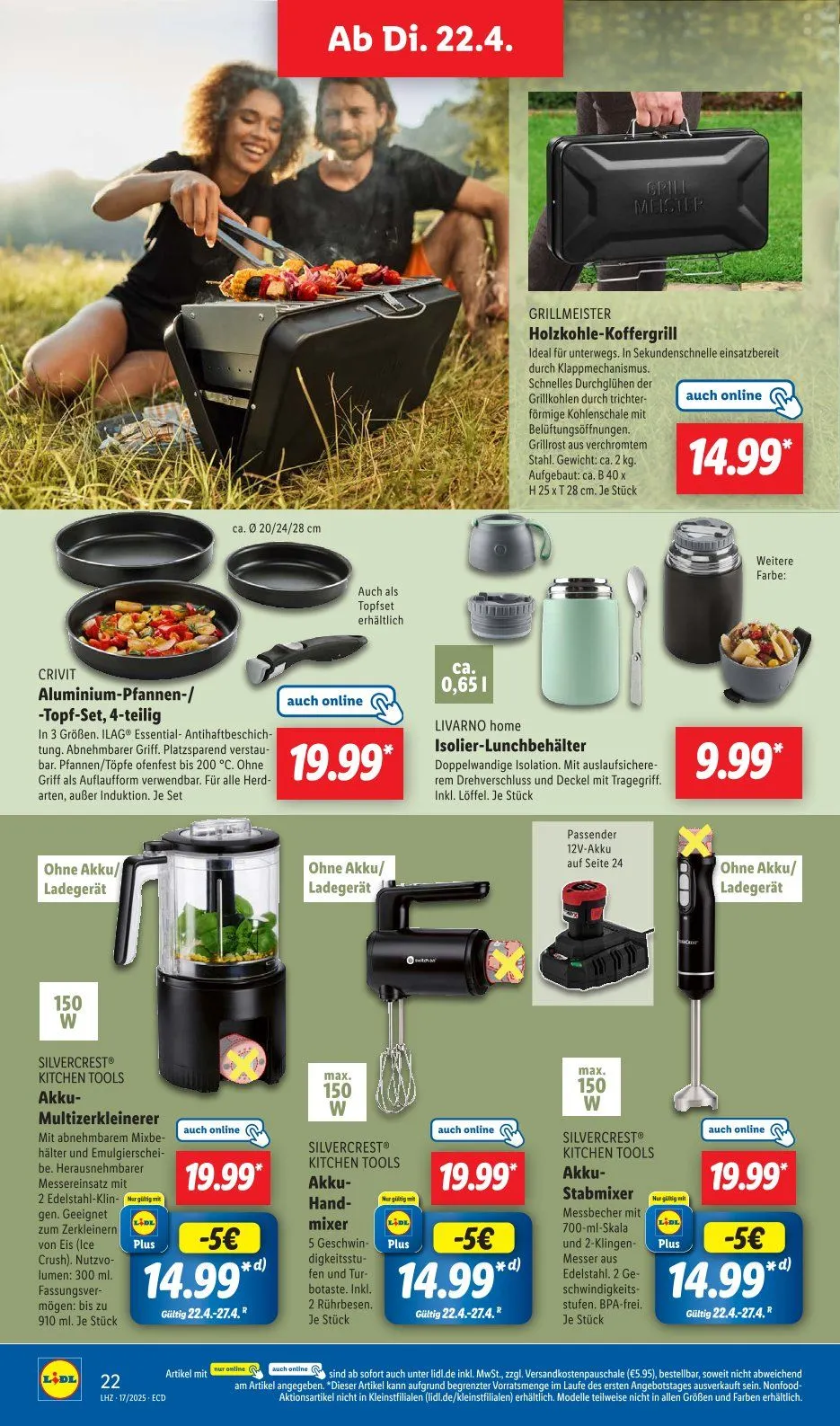 Lidl Angebote von 22. April bis 26. April 2025 - Prospekt seite 32