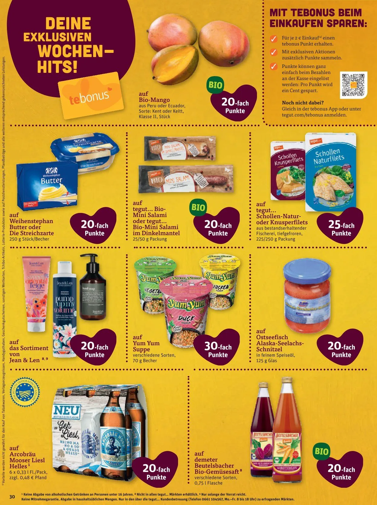 tegut... Angebote von 29. Dezember bis 3. Januar 2026 - Prospekt seite 32